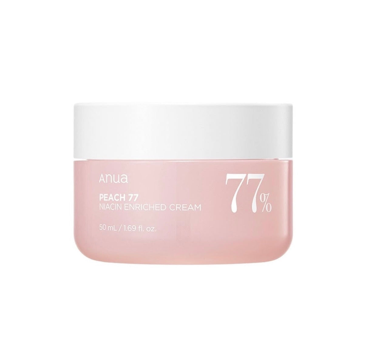 Anua Peach 77% Niacin Enriched Cream | korejska krema s breskvom i niacinamidom | Peebu