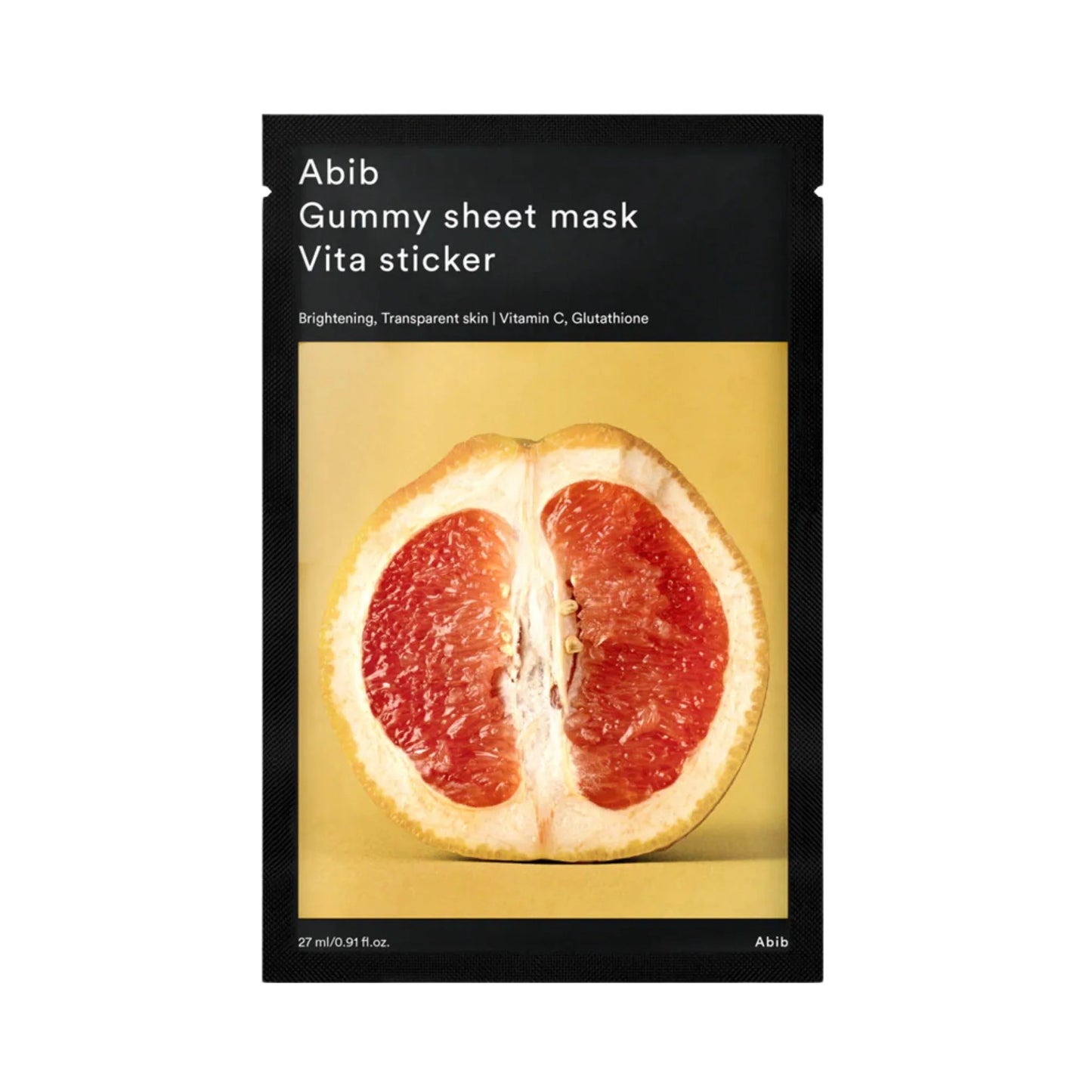 ABIB Gummy Sheet Mask Vita Sticker | korejska maska s vitaminom i niacinamidom | Peebu