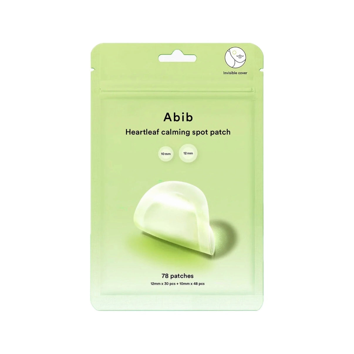 Abib Heartleaf Calming Spot Patch 78 komada | korejski flasteri za akne i crvenilo | Peebu