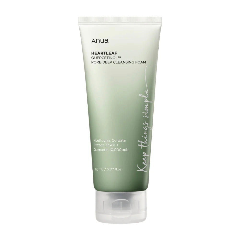 Anua Heartleaf Quercetinol Pore Cleansing Foam 150ml | korejska pjena za čišćenje pora | Peebu