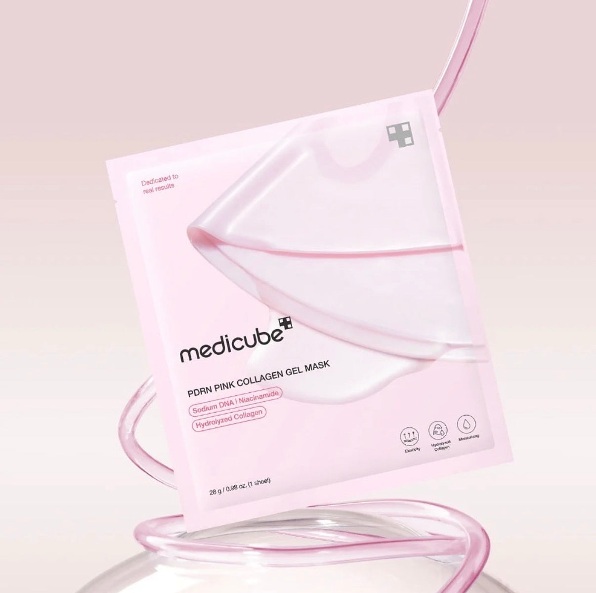 Medicube PDRN Pink Collagen Gel Mask | korejska hidrogel maska za lifting i hidrataciju | Peebu