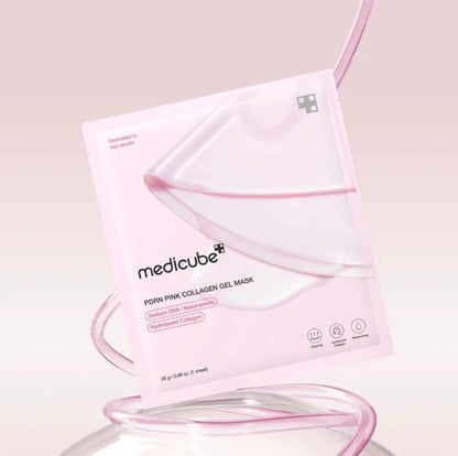 Medicube PDRN Pink Collagen Gel Mask | korejska hidrogel maska za lifting i hidrataciju | Peebu