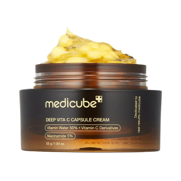 Medicube Deep Vita C Capsule Cream 55g | korejska vitamin C krema za osvjetljavanje | Peebu
