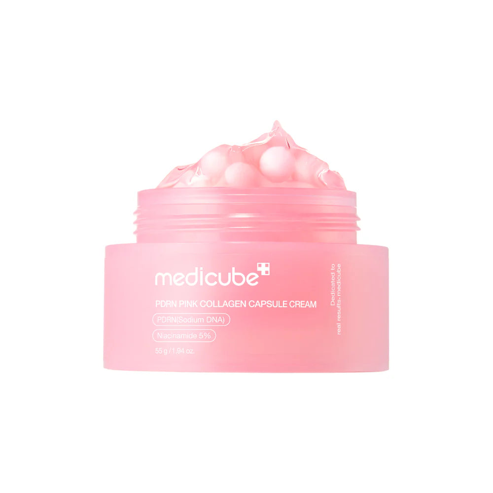 Medicube PDRN Pink Collagen Capsule Cream | korejska krema s kolagenom za lifting | Peebu