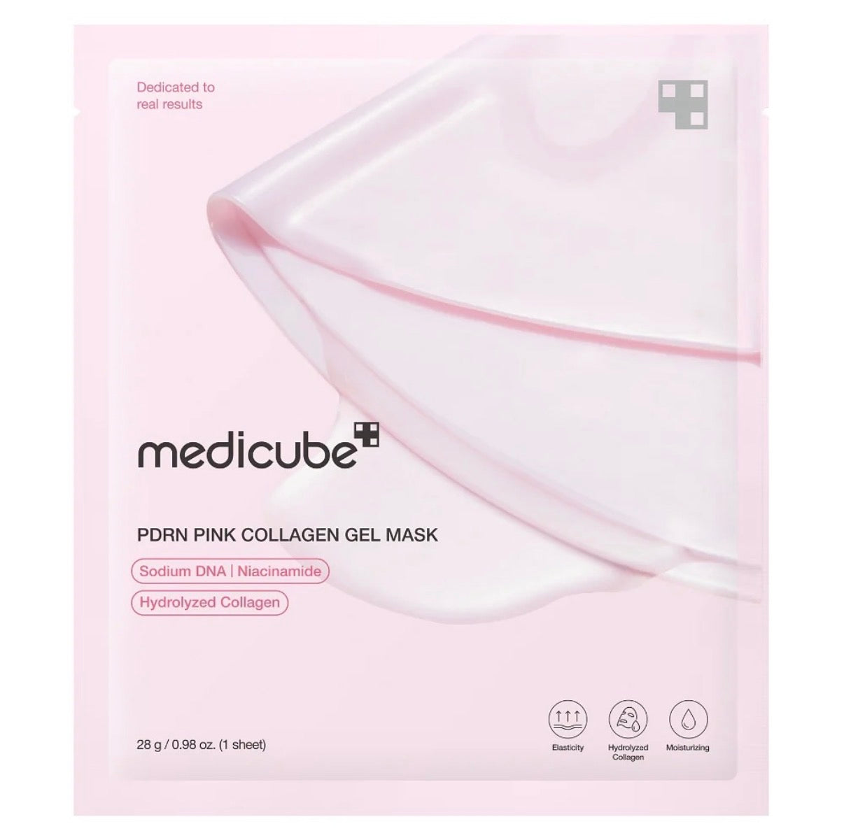 Medicube PDRN Pink Collagen Gel Mask | korejska hidrogel maska za lifting i hidrataciju | Peebu