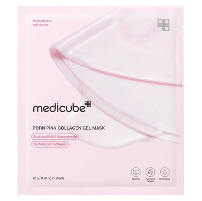 Medicube PDRN Pink Collagen Gel Mask | korejska hidrogel maska za lifting i hidrataciju | Peebu